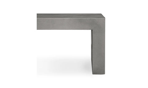 Lazarus Outdoor Bench Dark Grey