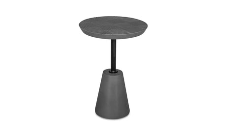 Foundation Outdoor Accent Table Dark Grey