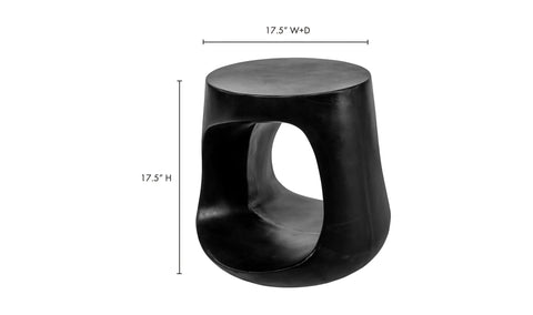 Rothko Outdoor Stool Black