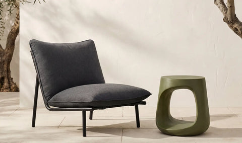 Rothko Outdoor Stool Green