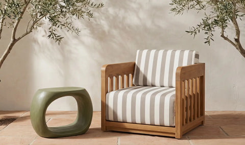 Albers Outdoor Stool Green