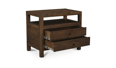Windsor Nightstand Dark Brown