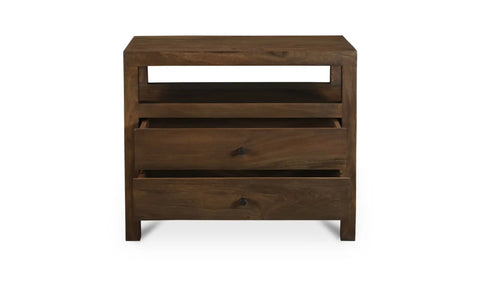 Windsor Nightstand Dark Brown