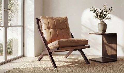 Carrie Side Table Dark Brown