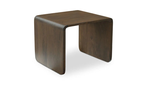 Carrie Side Table Dark Brown