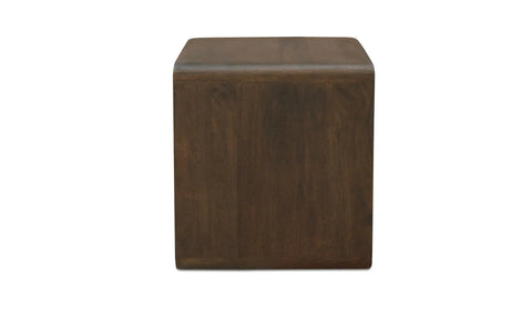 Carrie Side Table Dark Brown