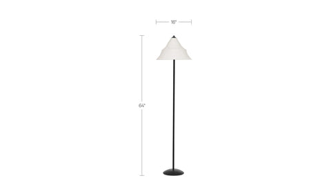 Corrina Floor Lamp White