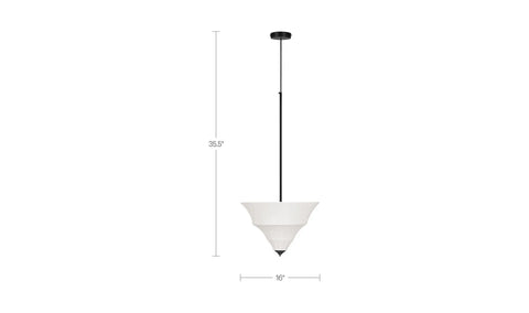 Corrina Pendant Lamp Small White