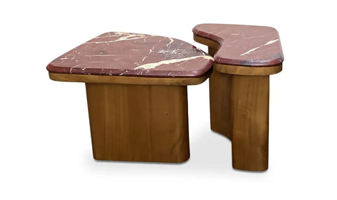 Abi Nesting Coffee Table Levante Marble