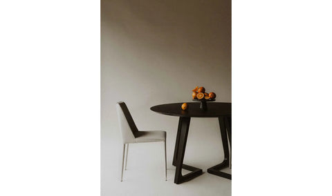 Godenza Round Dining Table Black