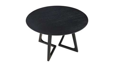 Godenza Round Dining Table Black