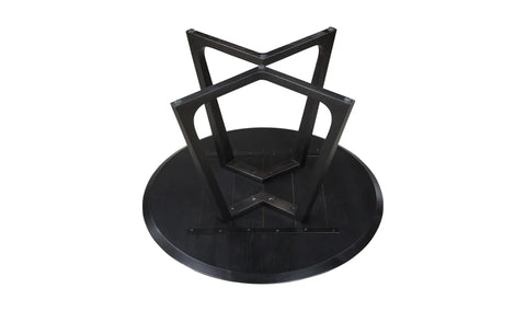 Godenza Round Dining Table Black