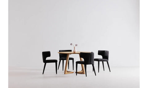 Godenza Round Dining Table Natural Oak