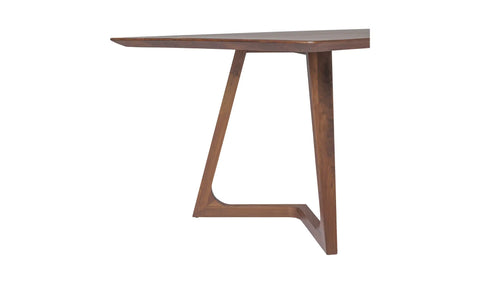 Godenza Rectangular Dining Table Walnut