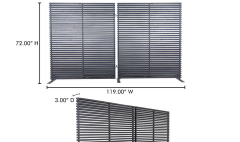 Damani Screen Black