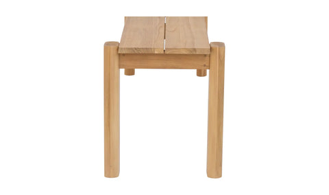 Tempo Outdoor Dining Bench Natural