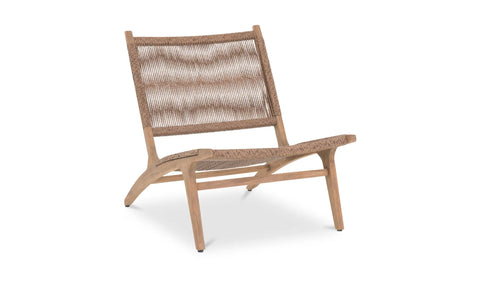Palma Outdoor Lounge Chair Warm Brown