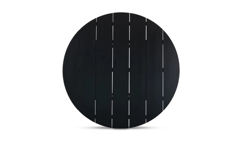 Delta Round Outdoor Dining Table Black