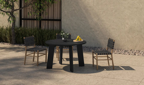 Mira Outdoor Dining Chair Black