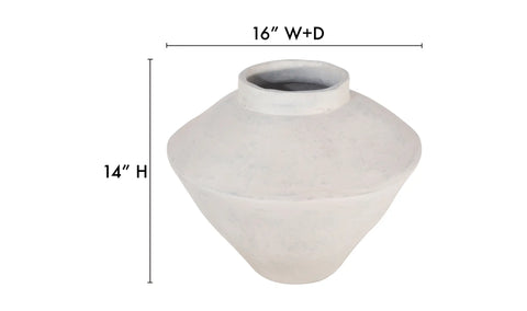 Raja Large Decorative Vessel Beige