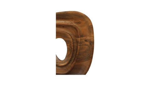 Saddler Sculpture Natural Acacia