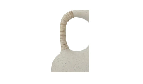 Vila 13In Sculptural Vessel Cream White