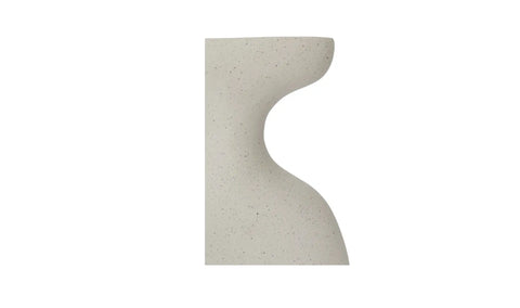 Vila 13In Sculptural Vessel Cream White