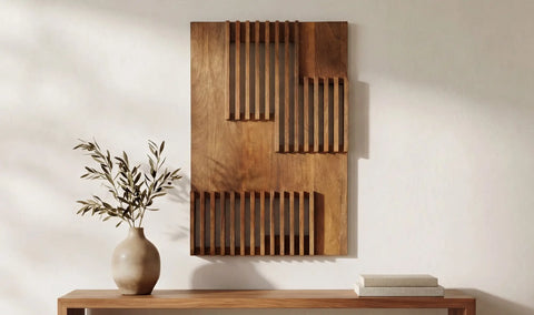 Innis Wall Art Brown