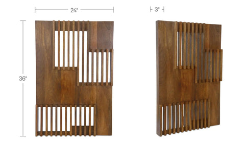 Innis Wall Art Brown