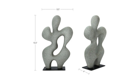Romy Sculpture Charcoal