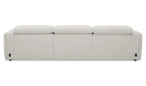 Wilder Power Recliner Sofa Flecked Oat