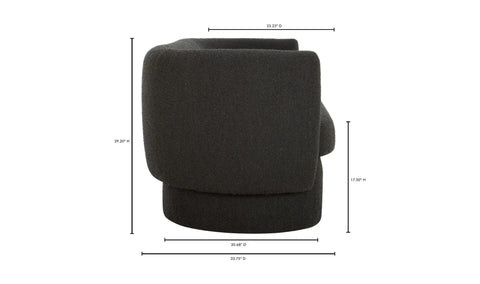 Koba Sofa Maya Black