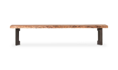 Bent Bench Small Brown
