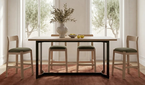 Bent Counter Table Oak