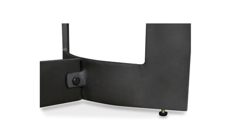 Bent Console Table Brown