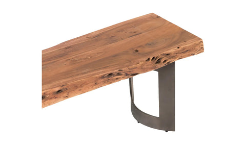 Bent Bench Large Brown