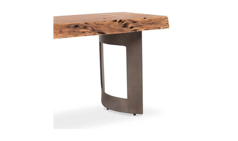 Bent Bench Large Brown