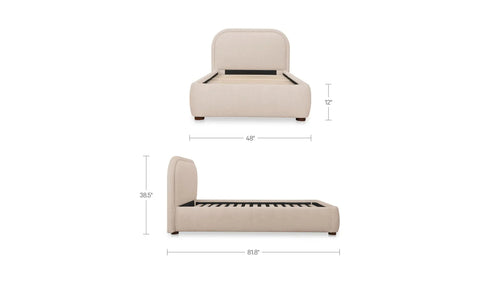 Colin Twin Bed Light Brown