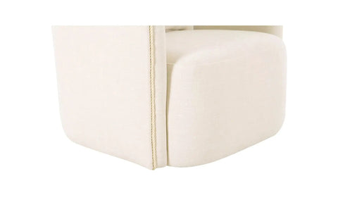 Cecil Accent Chair Warm White