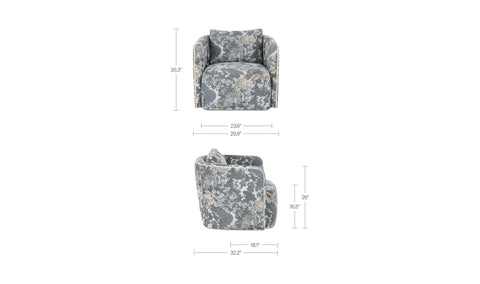 Cecil Accent Chair Tapestry