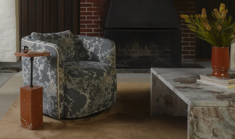 Cecil Accent Chair Tapestry