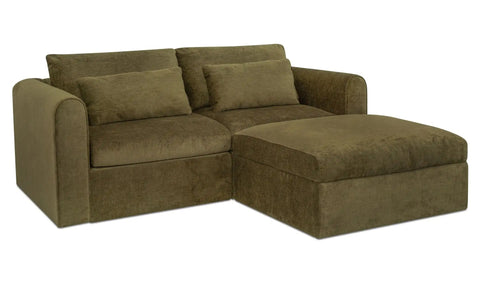 Swift Nook Modular Sectional Dark Green