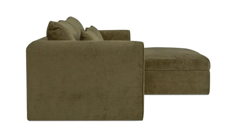 Swift Nook Modular Sectional Dark Green