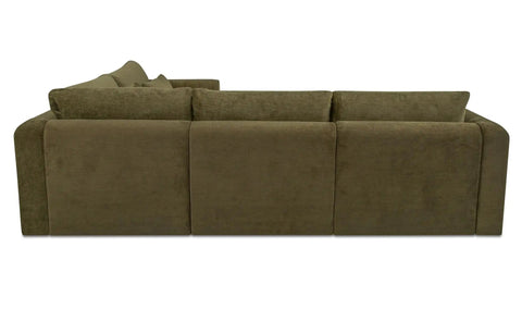 Swift Classic L Modular Sectional Dark Green