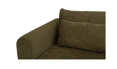 Swift Left Arm Facing Chair Dark Green