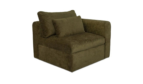 Swift Right Arm Facing Chair Dark Green