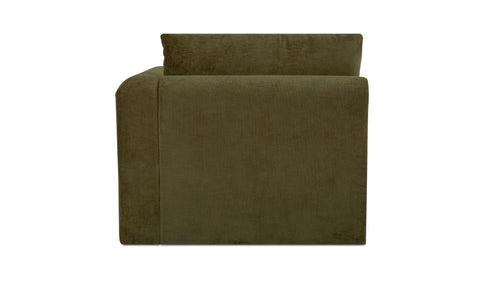 Swift Right Arm Facing Chair Dark Green