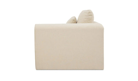 Swift Right Arm Facing Chair Light Beige