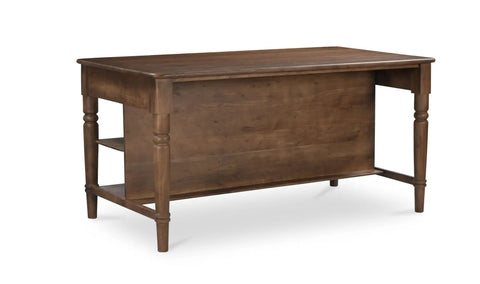 Russet Kitchen Island Brown