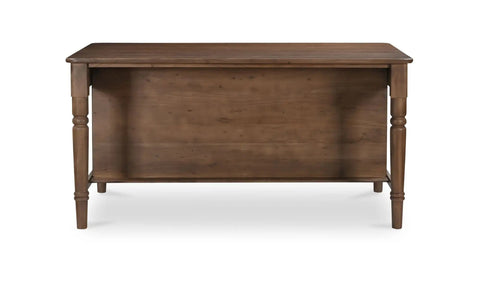 Russet Kitchen Island Brown